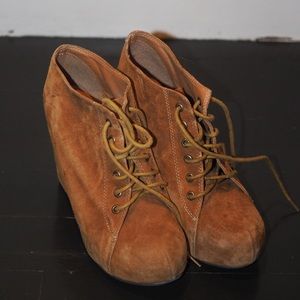 Jeffery Campbell Suede Wedges